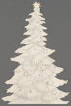 Act I: Set model figurines - Christmas tree