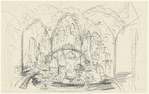 Act II: Concept sketch of castle interior