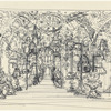 Act II: Concept sketch of castle interior