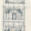 Act I: Concept sketches of opening show drop, house exterior, and living room interior