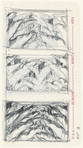 Act I: Concept sketches of Christmas tree, and snow scene