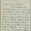 Letter to Arturo Toscanini from Bruno Walter