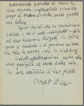 Letter to Arturo Toscanini from Bruno Walter