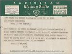 Telegram (N15) to Arturo Toscanini from Bruno Walter