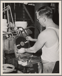 Photographs depicting the manufacturing process at the Bridgeport facility