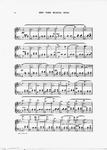 The New York musical echo 
