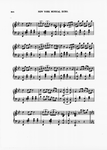 The New York musical echo 