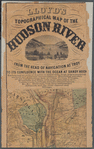Lloyd's Topographical map of the Hudson River