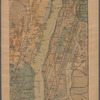Lloyd's Topographical map of the Hudson River