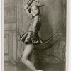 Portrait of a Mary Bruce "Starbud," a pupil at Mary Bruce's dancing school