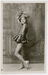 Portrait of a Mary Bruce "Starbud," a pupil at Mary Bruce's dancing school