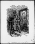 Christmas carol. Clarke, J. C. 6 original pen-and-ink drawings