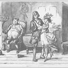 Barnaby Rudge. [Browne, H. K.]. 4 original water colors: Emma Haredale reading the love-letter from Edward Chester; Dolly Varden tying the lock-smith's sash; Barnaby Rudge in prison; Joe Willett embracing Dolly Varden