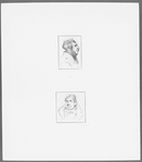 Browne, H. K. 21 original unpublished drawings of characters in the works of Charles Dickens, arranged on ten mounts