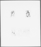 Browne, H. K. 21 original unpublished drawings of characters in the works of Charles Dickens, arranged on ten mounts