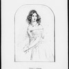 Dombey and son. Browne, H. K. 3 original drawings all for the same portrait of Edith Dombey