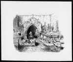 Master Humphrey's clock. Cattermole, George. Original water color drawing for the illustration at p. 216, v. 2