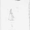 Oliver Twist. Cruikshank, George. Original drawing of Rose Maylie and Oliver