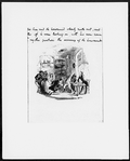 Pickwick papers. Browne, H. K. 4 original pencil and wash drawings; 1 for frontispiece, p. 38 (Mr. Pickwick in chase of his hat), p. 441 (Mr. Mivins dancing), p. 504 (Mr. Winkle disclosing his marriage)