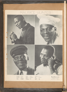 Maurice Hunter scrapbooks