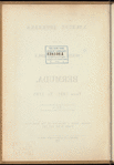 Ancient journals of the House of Assembly of Bermuda 