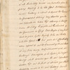 Draft indenture and "Historical Memoirs" entries for 1761 November 11-14