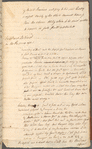 Draft indenture and "Historical Memoirs" entries for 1761 November 11-14