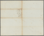 Plan of lots number one to four of square A of Captain De Lancey's ground