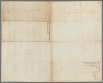 Distances of the squares and streets from Partition Street to [Reade Street]