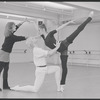 Elena Tchernichova directs Andris Liepa and Susan Jaffe during rehearsal for the American Ballet Theater production Swan Lake