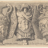 A Cuirass between Pairs of Shields and Vases