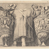 Coat of Mail with a Bandolier between Two Vases