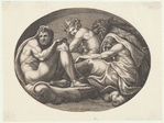 Hercules, Bacchus, Pan and Another God