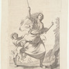 A Fool Running to the Monastery of St. Benedict in Order to Regain Her Sanity