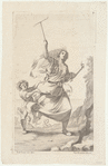 A Fool Running to the Monastery of St. Benedict in Order to Regain Her Sanity