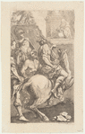 Horsemen Visiting St. Benedict in Solitude