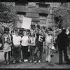 Members of the Gay Liberation Front with GAY POWER shirts at City Hall, New York