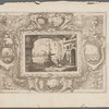 View of a Fountain and Two Figures