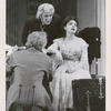 Richard Morse (back), William Hutt and Eileen Herlie in the stage production The Makropoulos Secret
