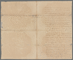 Table of a map to be annexed to the partition deed of Anthony Rutgers's heirs