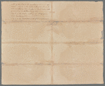 Table of a map to be annexed to the partition deed of Anthony Rutgers's heirs