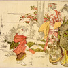Two women with attendant