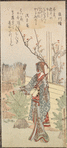 Girl playing string instrument