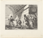 The Holy Family Passes Under a City Arch