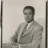 Portrait of labor leader and Manhattan Borough President candidate Ewart Guinier