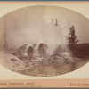 Grotto Geyser, during eruption. Very fine