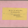 Dan. Voorhee's Reception, November 10, 1879, Steubenville, Ohio