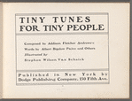 Tiny tunes for tiny people