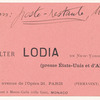 Lodian, Walter