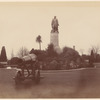 Cannon and statue